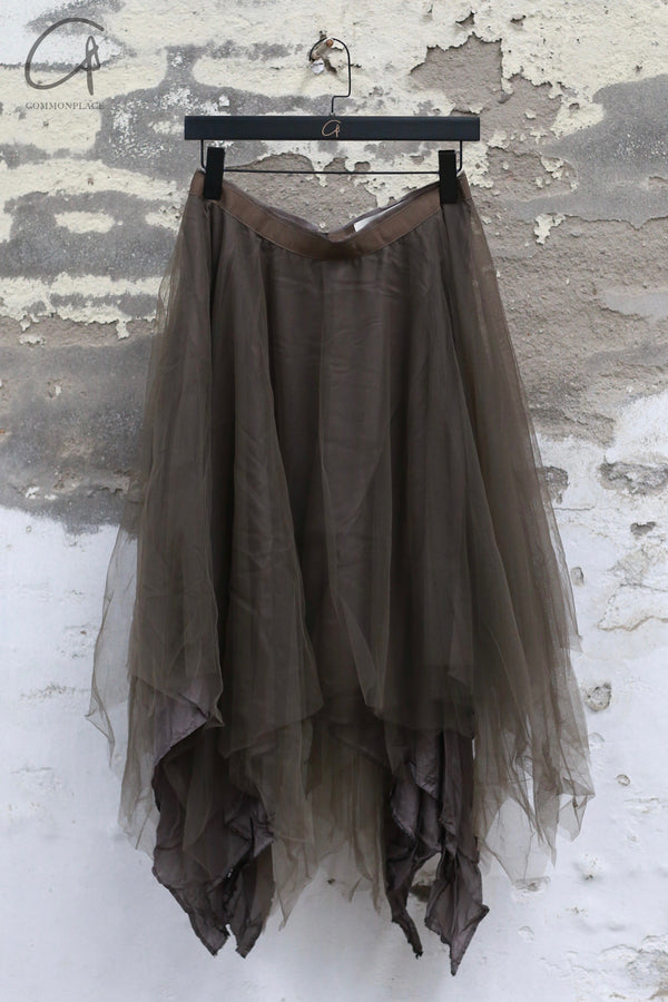 Marc Le Bihan 2590 series triple tulle silk skirt collection French handmade MLB-2590-CHESNUT 24 new colors